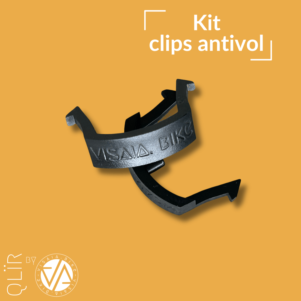2 clips antivol pour pack QLÏR
