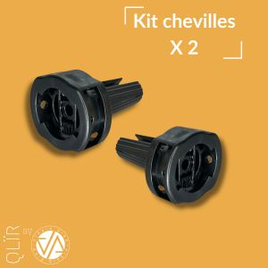 Kit chevilles de fixation